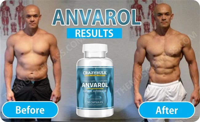 Anvarol before and after results
