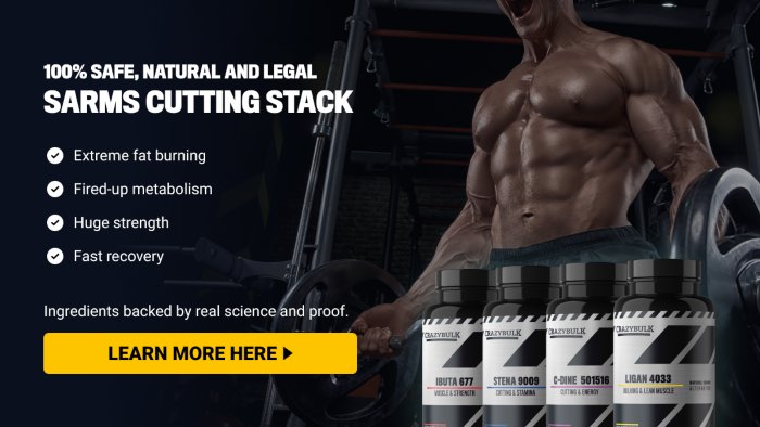 Crazy Bulk SARMS Cutting Stack - Best SARMs Stack for Cutting
