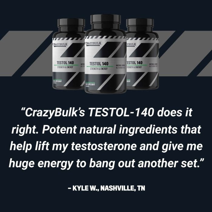 Crazy Bulk Testol 140 Reviews - Safe Testolone RAD 140 ALternative
